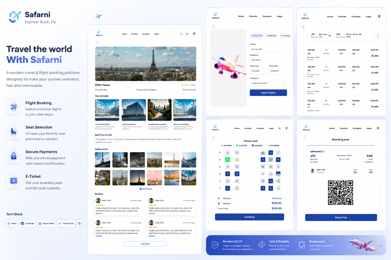 Safarni – Travel Booking Platform